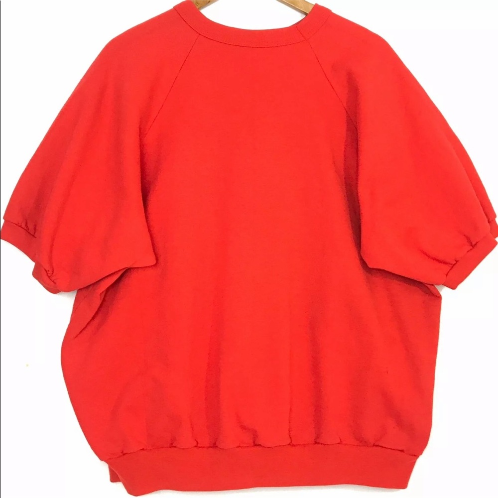 Vintage Southwestern Sweatshirt XXL Longhorn Skull Jennifer Dawn Rich Tees Red - Picture 4 of 6